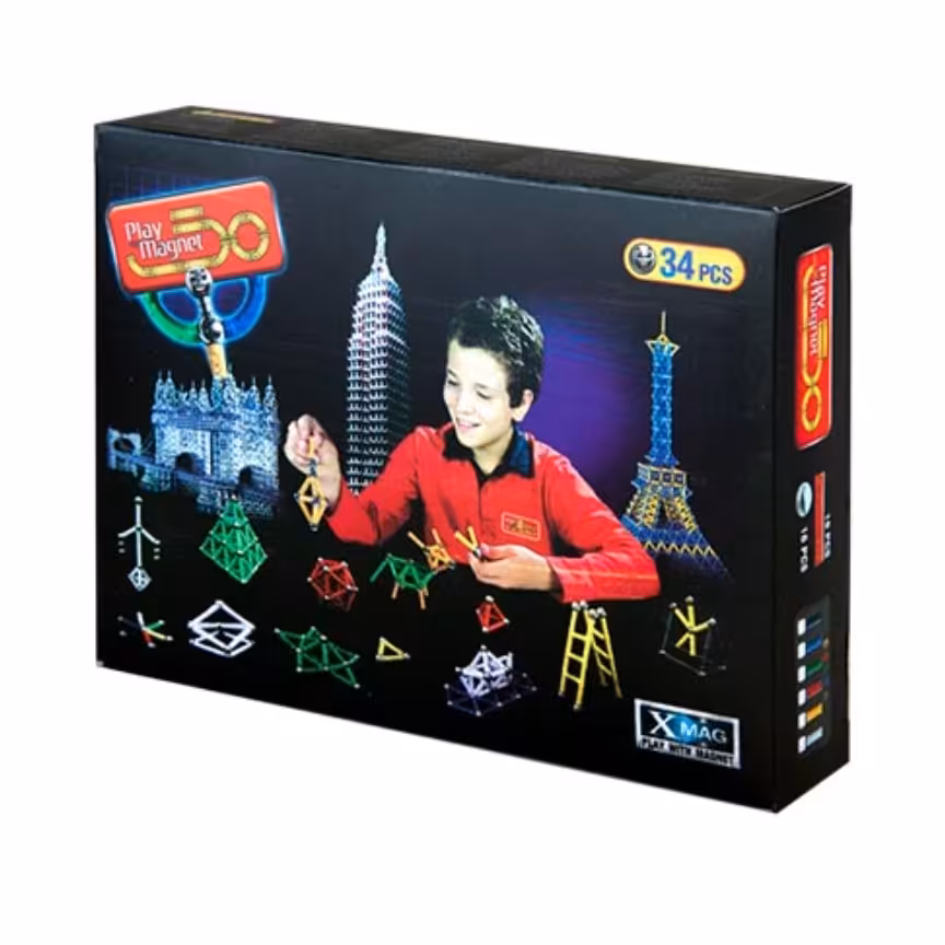 ساختنی مگنت تیپ یک کلاسیک 34 تکه  CLASSIC TYPE I

