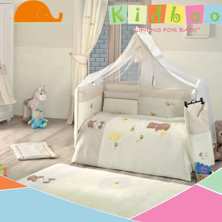 سرویس روتختی 9 تکه کیدبو مدل Honey Bear