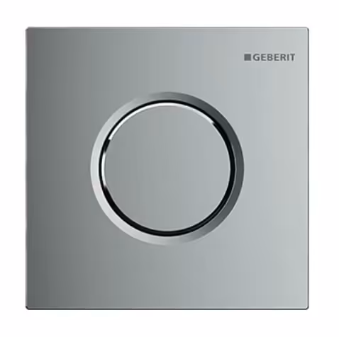 کلید فلاش تانک توکار گبریت یورینال پنوماتیک فشاری type 01 کروم مات