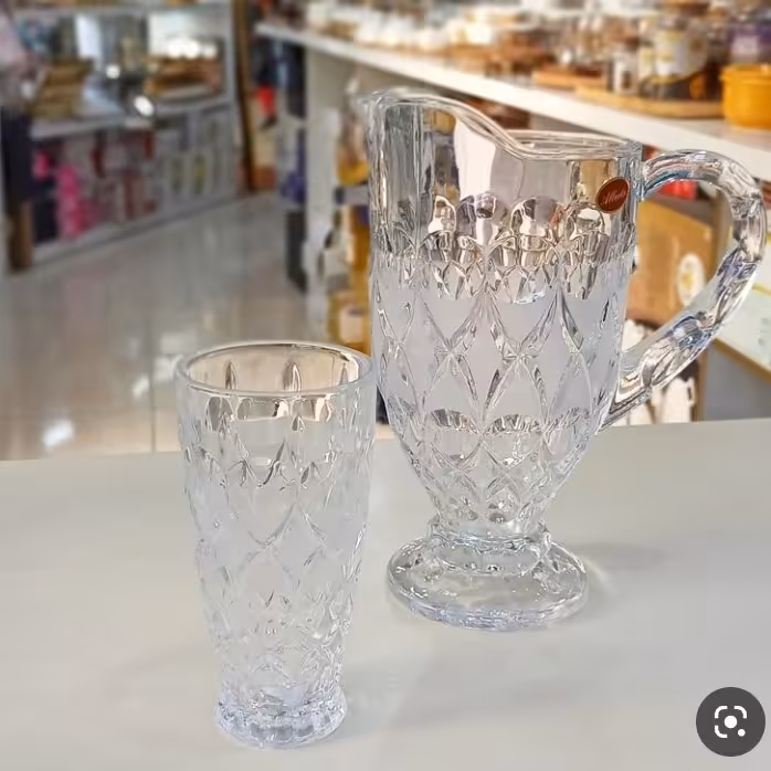 پارچ لیوان آنجل ساده