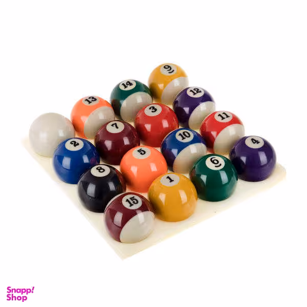 توپ بیلیارد مدل nodleman بسته 16 عددی