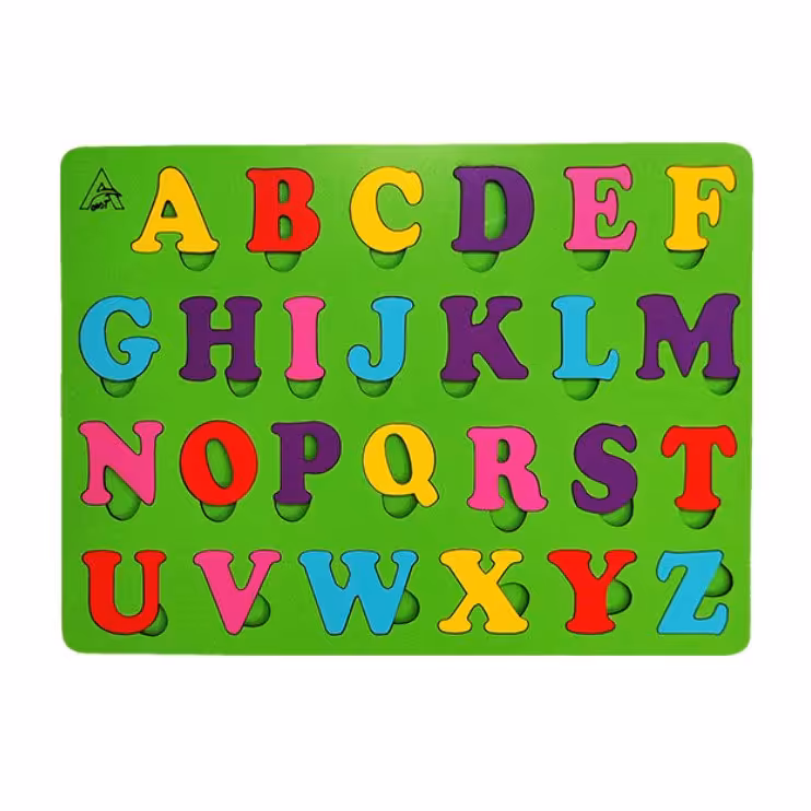 پازل آموزش زبان خارجی چوبی