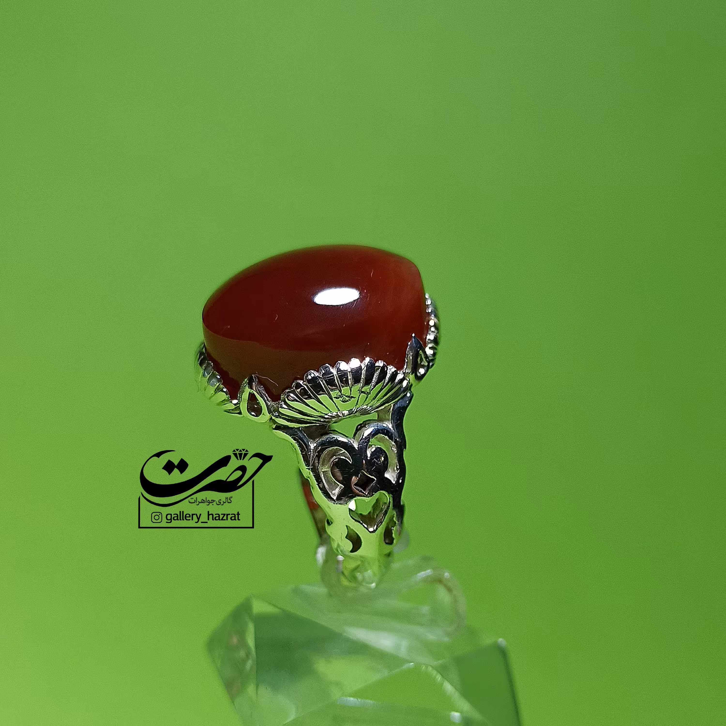 عقیق سرخ یمنی 