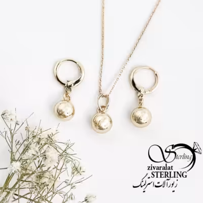 نیمست ژوپینگ طرح طلا طرح آیینه ای کد 17061