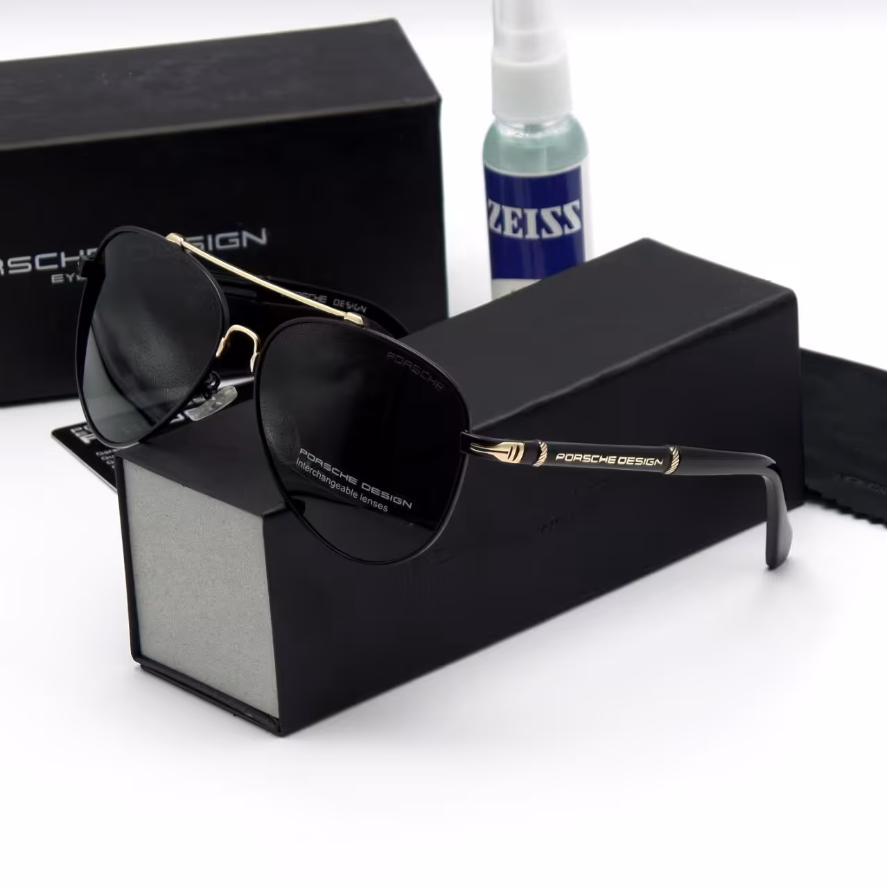 عینک آفتابی  مردانه پورشه دیزاین خلبانی Porsche Design UV400