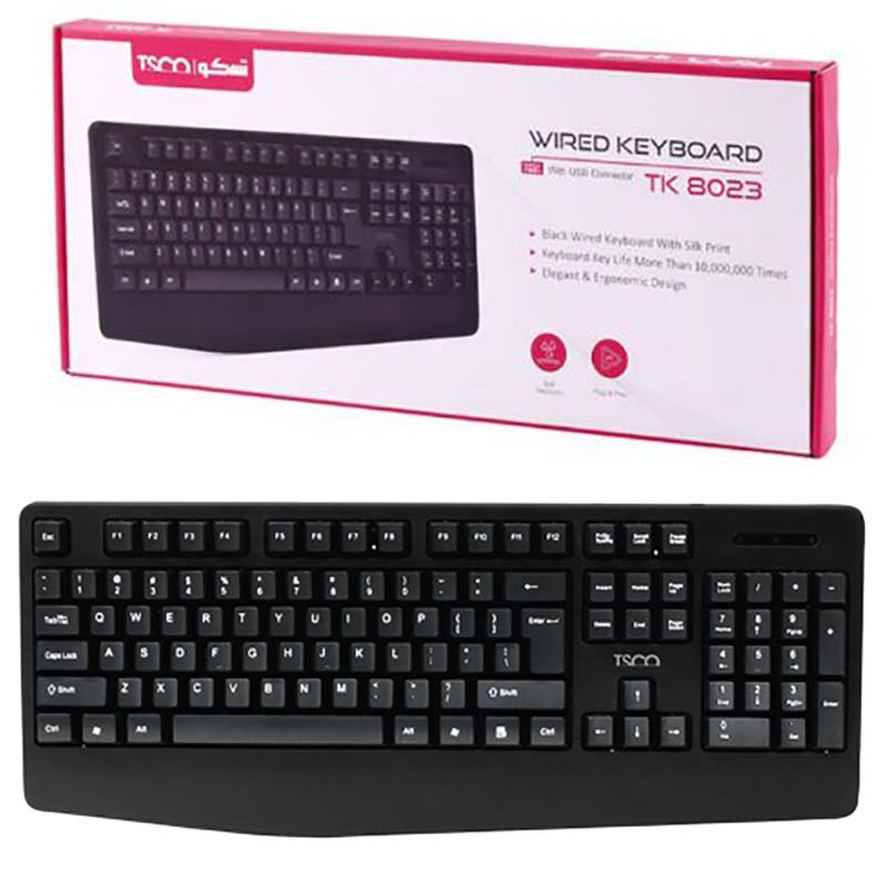 کیبورد سیمی تسکو TSCO TK-8023
