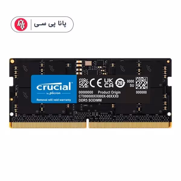 حافظه رم لپ تاپ کروشیال مدل Crucial 16GB DDR5 4800Mhz