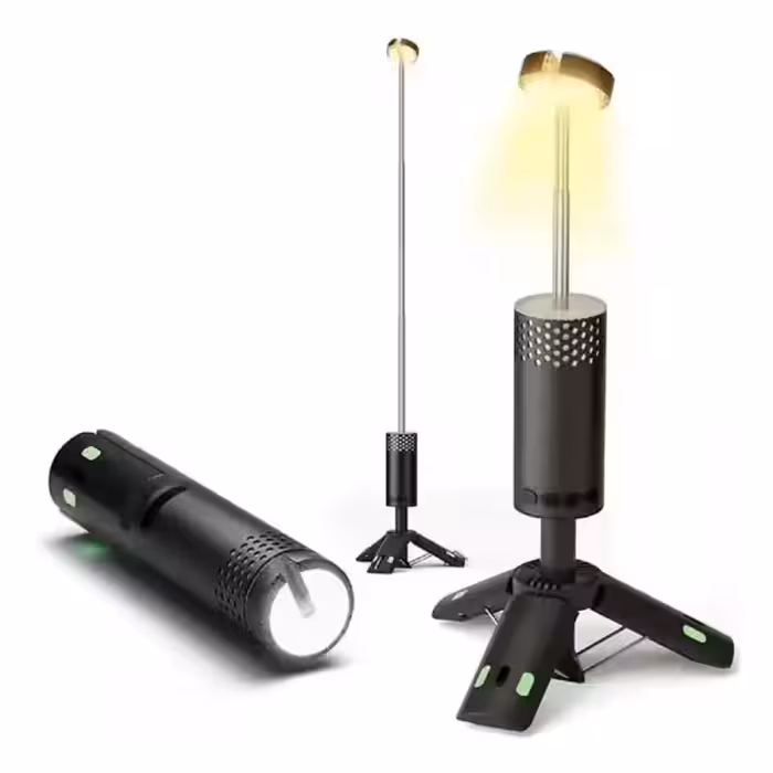 خرید و قیمت چراغ کمپینگ قابل حمل مدل YL-302 با باتری 10000mAh - کی ام کالا