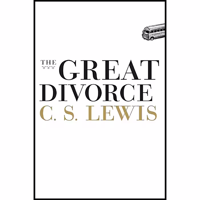 کتاب زبان اصلی The Great Divorce اثر CS Lewis انتشارات HarperOne