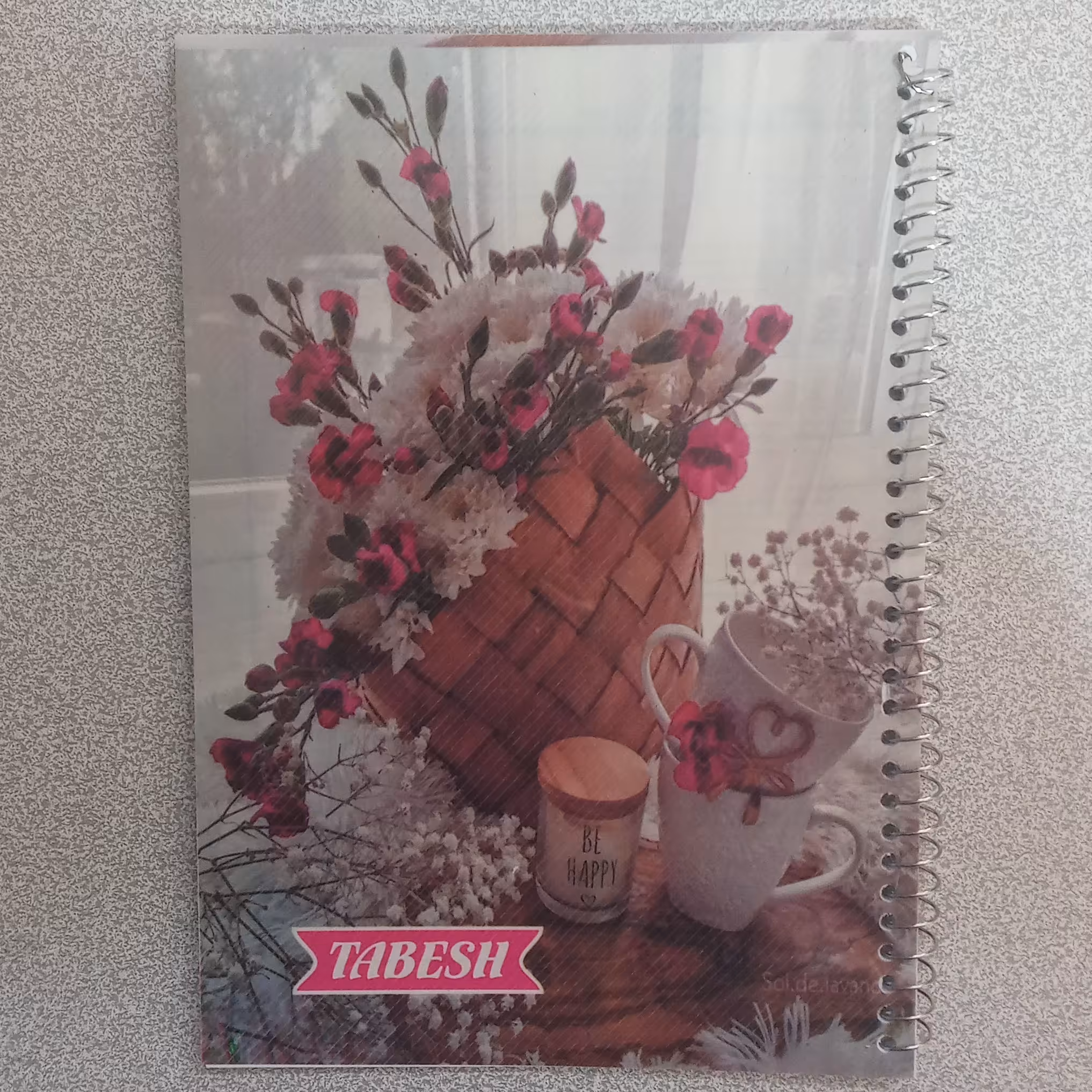 دفتر سیمی زبان انگلیسی 4 خط 50 برگ