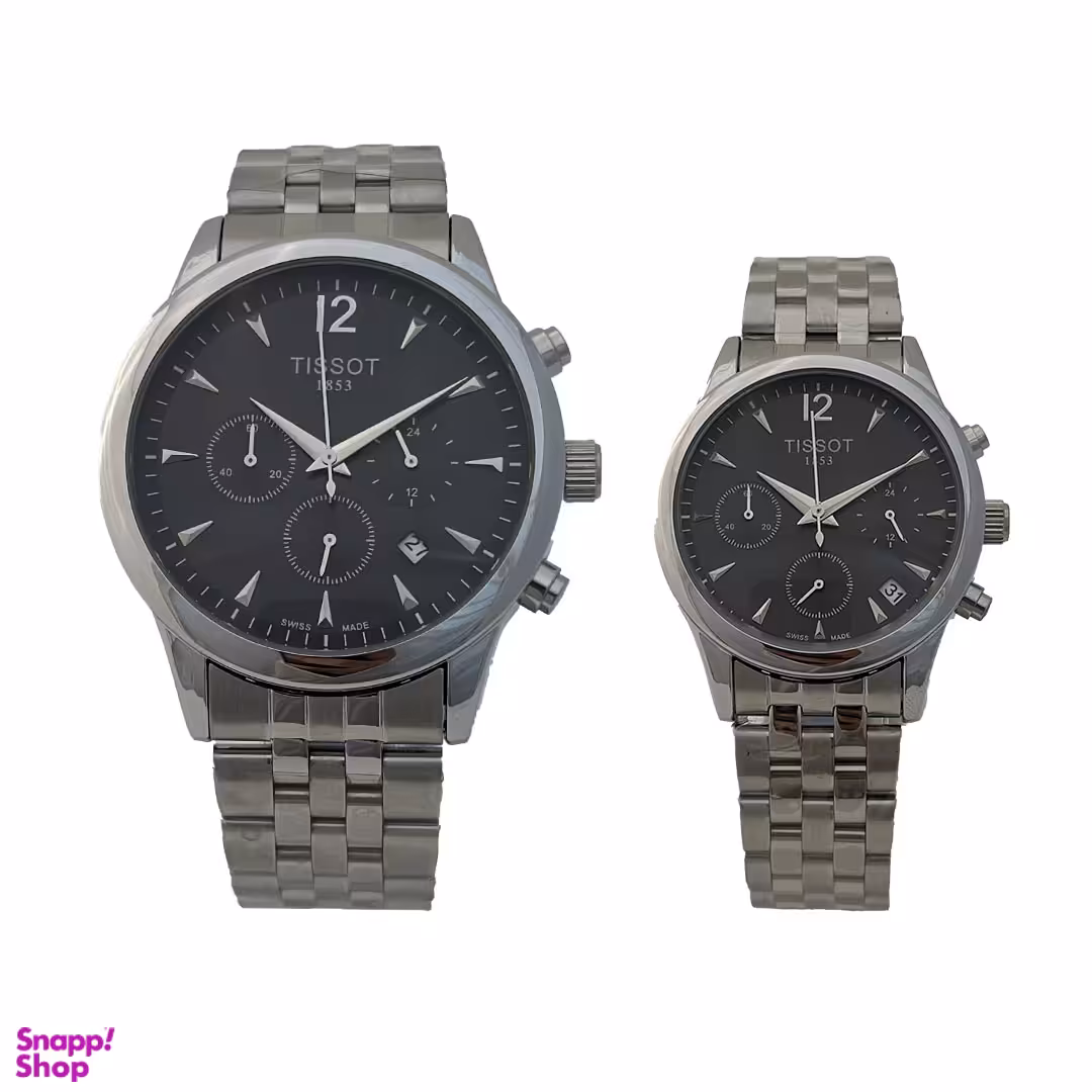 ست ساعت مچی زنانه و مردانه تیسوت مدل WS-T369-11 مجموعه ۲ عددی