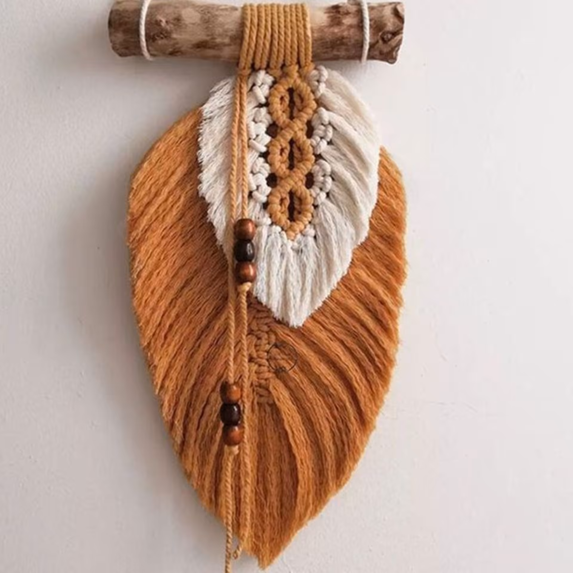 دیوارکوب دوبرگ مکرومه 