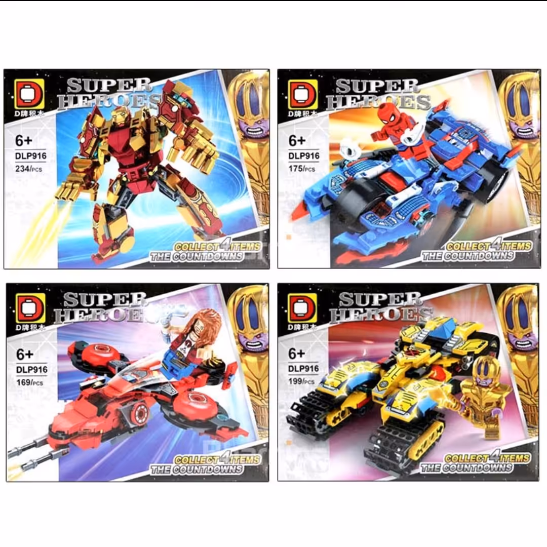 لگو قهرمانان 4مدل DLP916