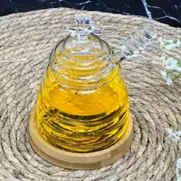 عسل خوری ومرباخوری وجاعسلی تمام پیرکس زنبور ی 450میل