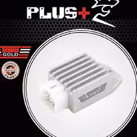 شارژر باتری موتور سیکلت هندا 4 سیم برند پلاس کیفیت فوق العاده 