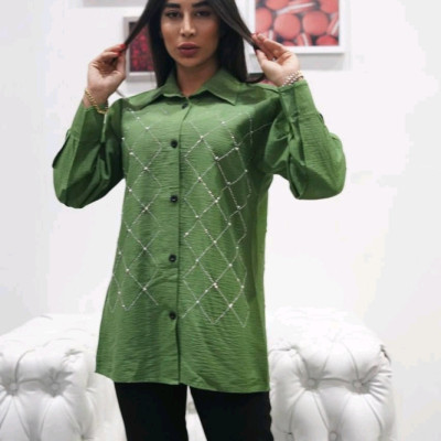 مانتو اسپرت زنانه مدل مانتو بابوس نگینی