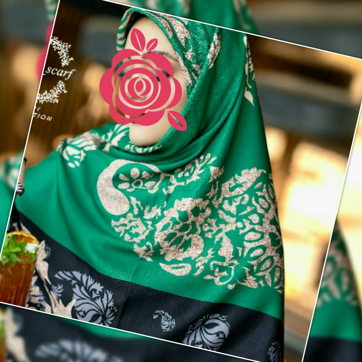 روسری نخی و مجلسی با برند معتبر