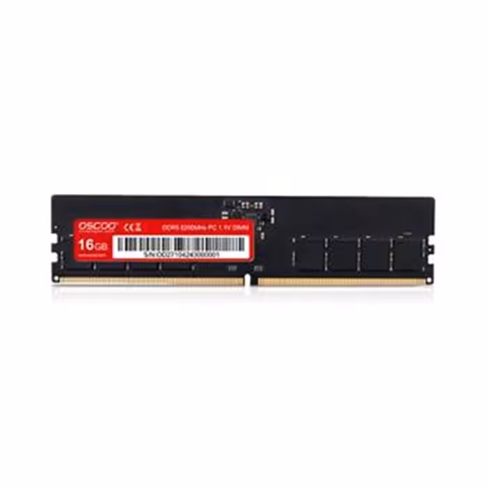 رم کامپیوتر DDR5 تک کاناله 5600 مگاهرتز CL40 اسکو OSC P300 ظرفیت 16 گیگابایت