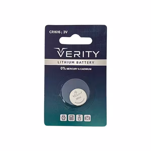 باتری سکه ای CR1616 وریتی بسته تکی