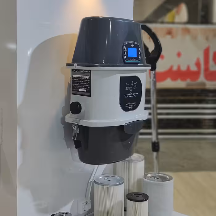 جاروبرقی مرکزی 2 موتوره 13 لیتری  با نمایشگر 