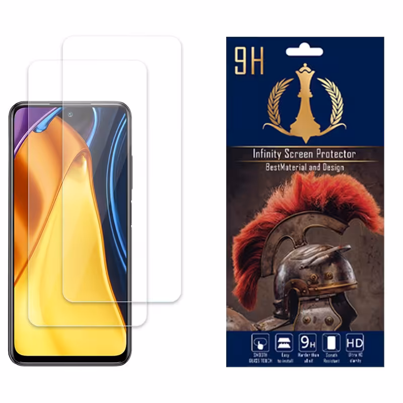 محافظ صفحه نمایش اینفینیتی مدل NANOمناسب برای شیائومی Poco M3 Pro بسته دو عددی