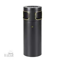 سطل اداری BZ 80 مشکی مات بهازکالا 16153072