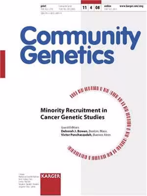 [PDF] دانلود کتاب Minority Recruitment In Cancer Genetics Studies, 2008