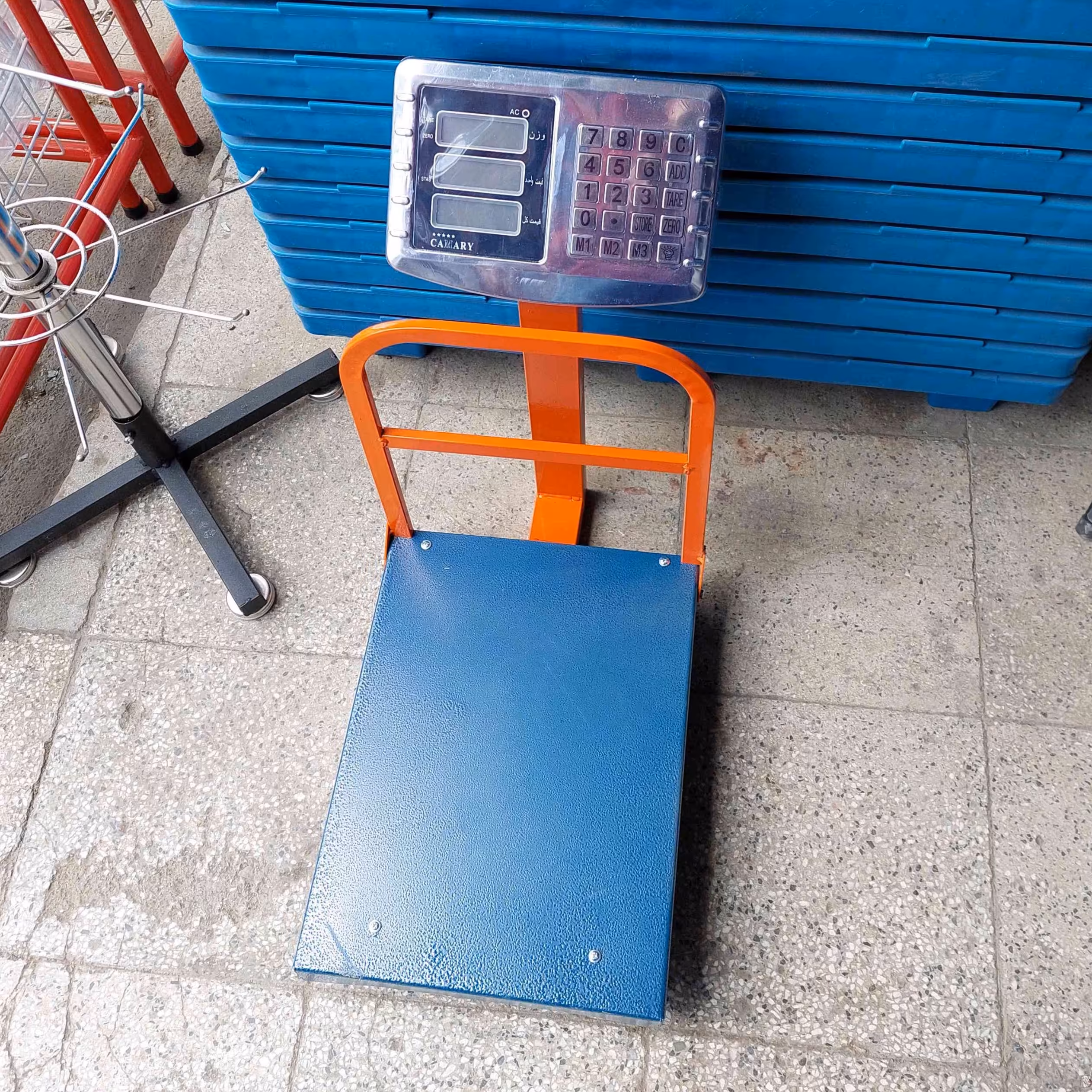 ترازو و باسکول 200 کیلو(ارسال رایگان)سایز  30  در  40 