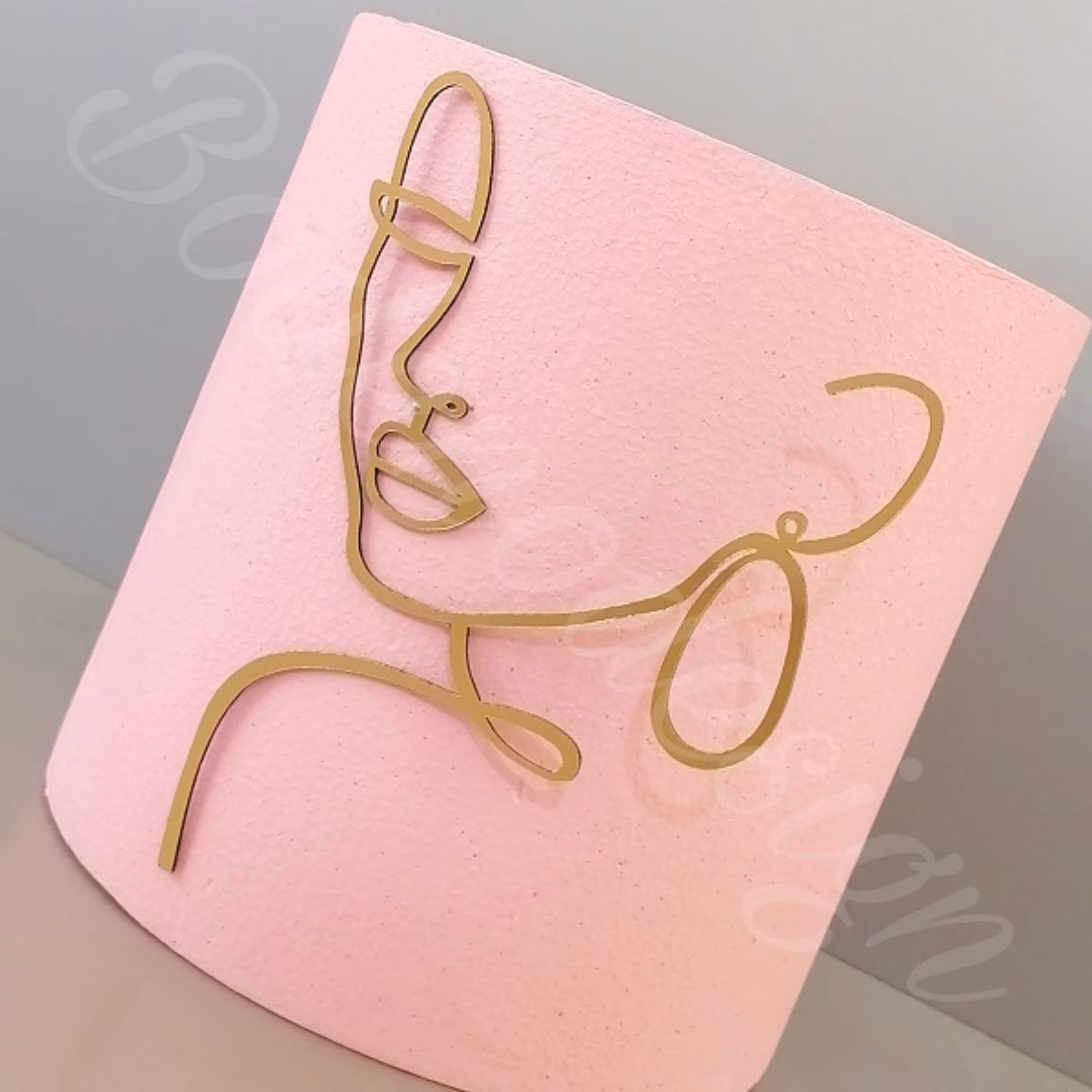 تاپر  کیک طرح چهره3