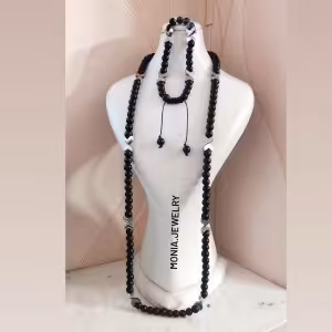 نیم ست مردانه سنگ اونیکس و حدید