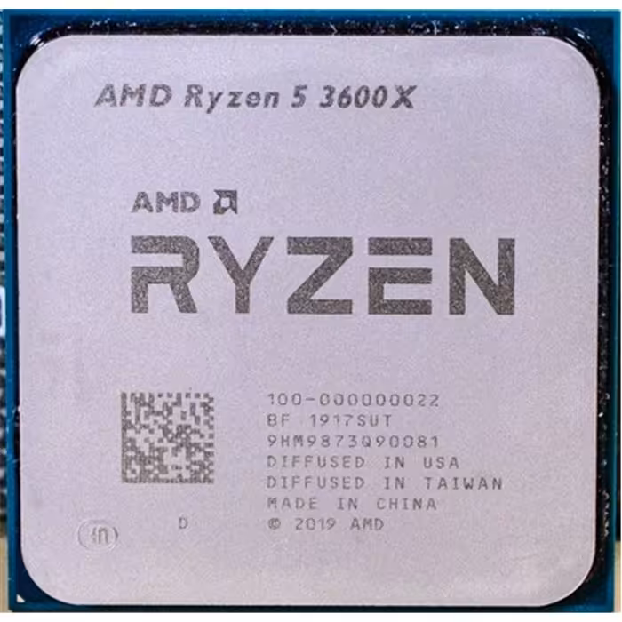 پردازنده تری ای ام دی مدل Ryzen 5 3600X با فرکانس 3.8 گیگاهرتز