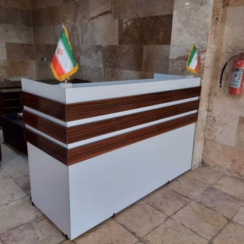 میز کانتر منشی مدل پرنیا