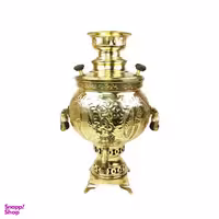 سماور زغالی کد 9918 ظرفیت 6 لیتر