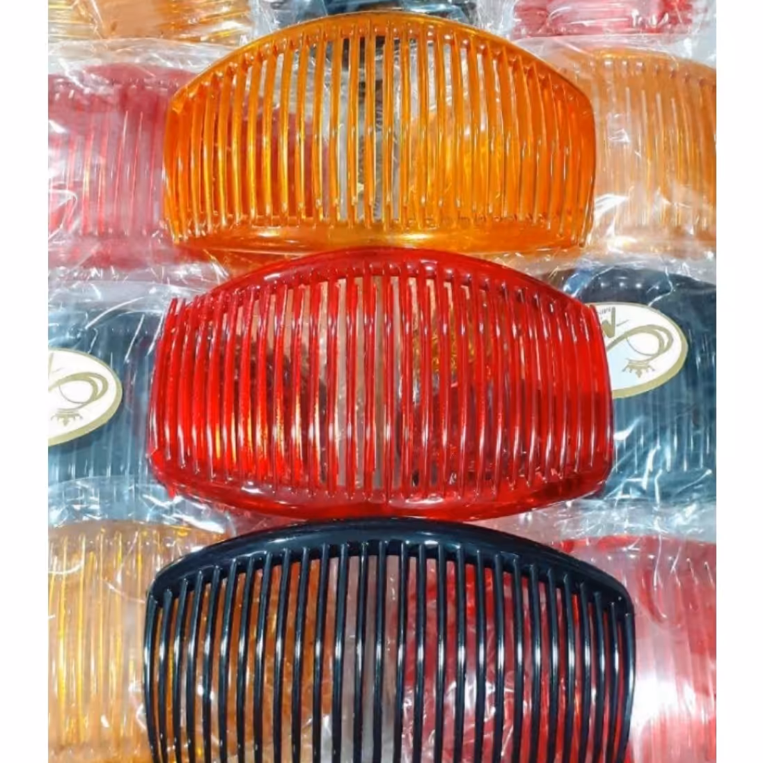 شانه زلفی عسلی 12سانت