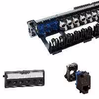 پچ پنل 24 پورت Cat6 UTP لگراند 33561