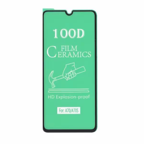 گلس سرامیکی فول سامسونگ A70 و A70s کیفیت عالی