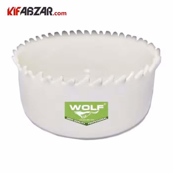 مته گردبر چوب ولف مدل SINGLE WHITE
