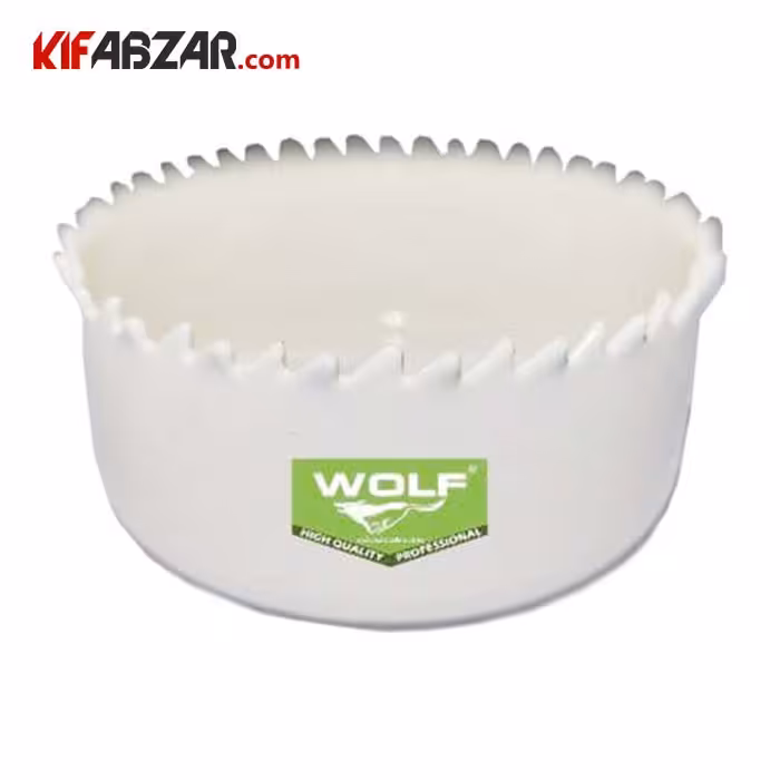 مته گردبر چوب ولف مدل SINGLE WHITE