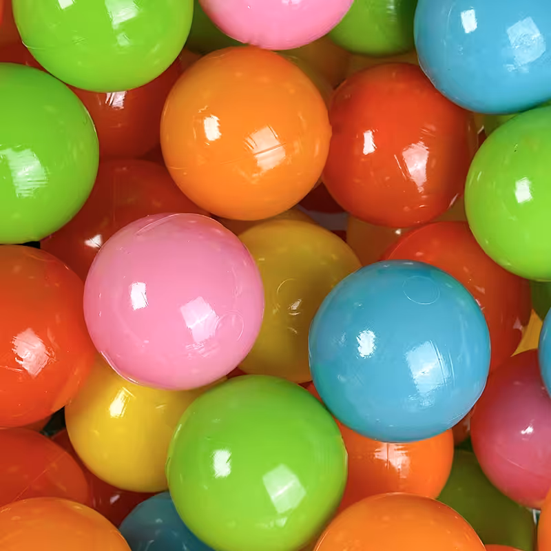 توپ رنگی استخر توپ کودک بسته 500 تایی کد P/TPN0500/RA