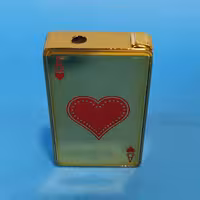 فندک  فانتزی دل طلایی 