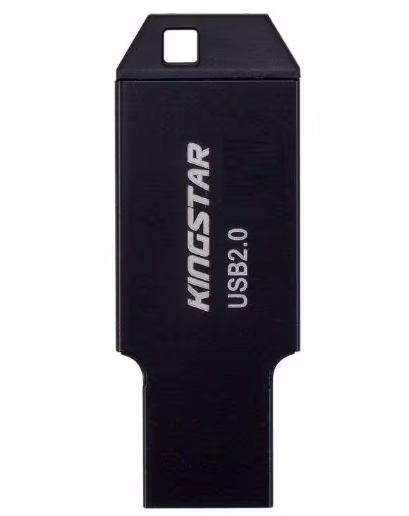 فلش مموری کینگ‌ استار مدل AROMA U301 ظرفیت 64 گیگابایت