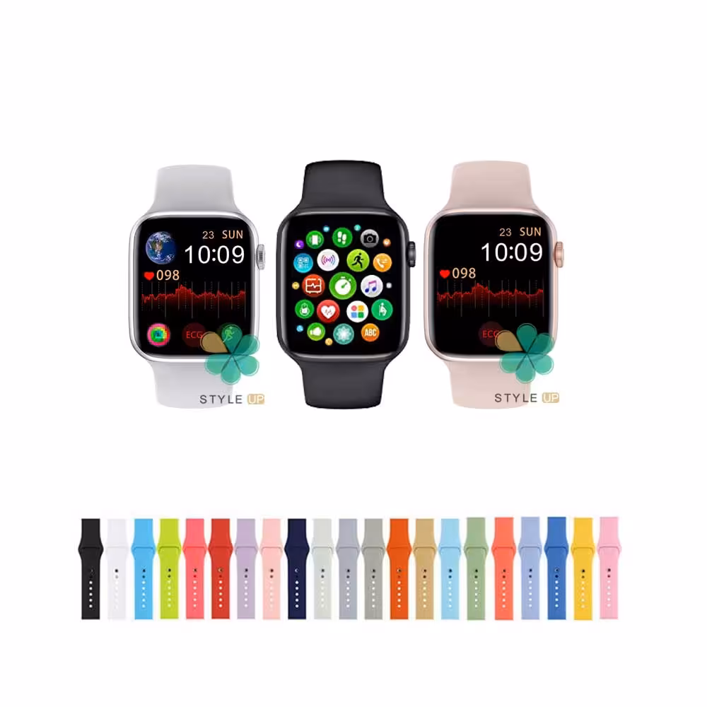 بند سیلیکونی ساعت هوشمند مدل W26