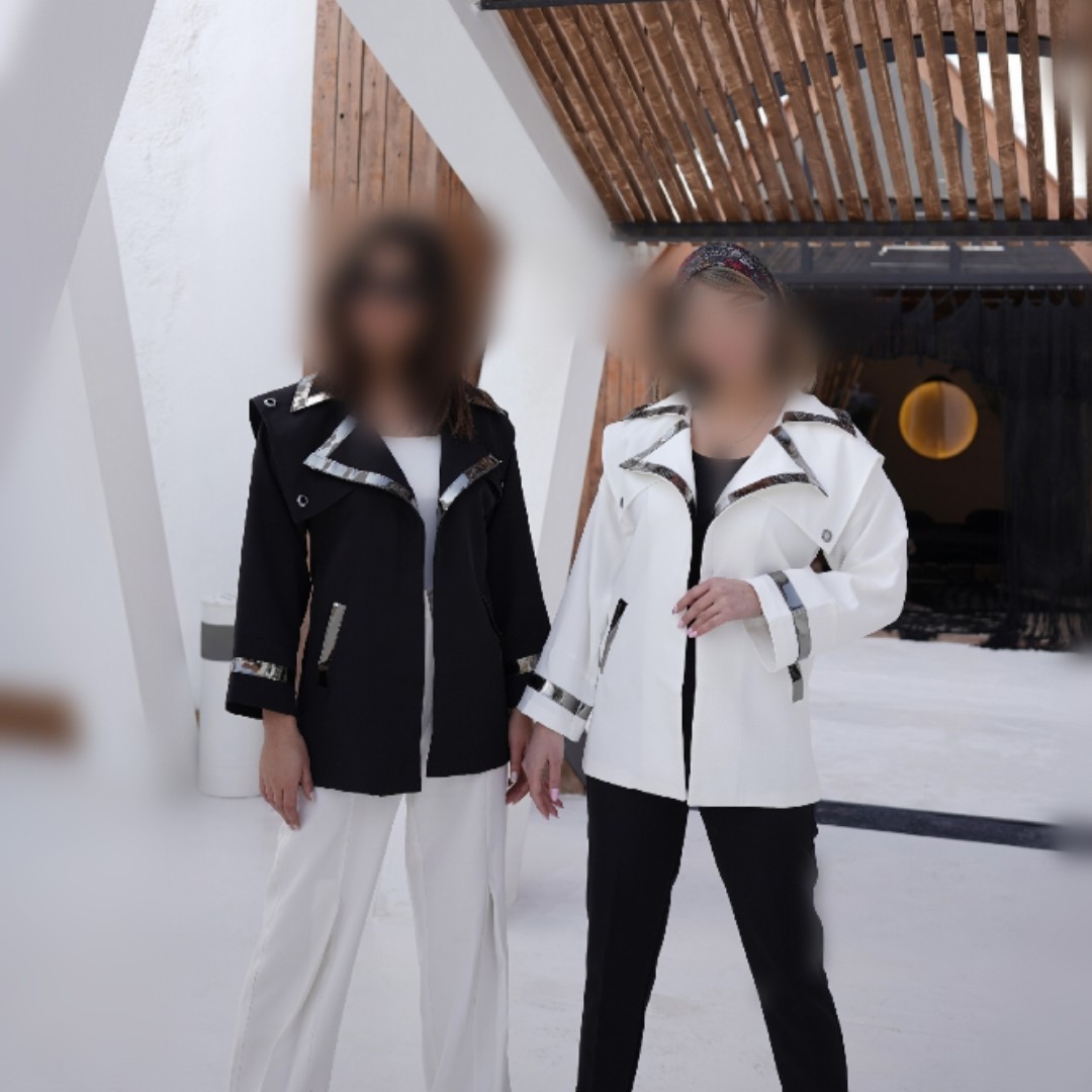 کت تینیجیری نوار دورزی براق