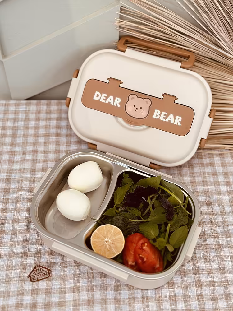 ظرف غذای تدی کد001080