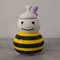 عسل خوری سرامیکی طرح زنبوری