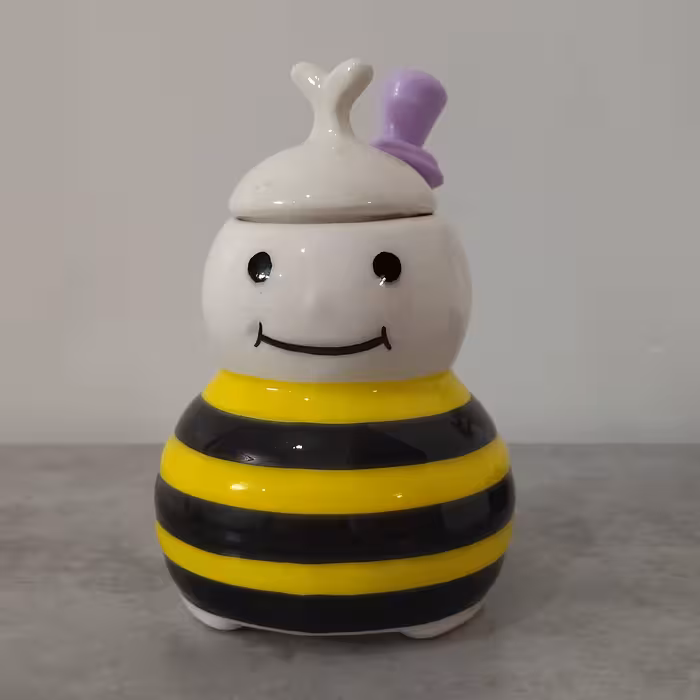عسل خوری سرامیکی طرح زنبوری