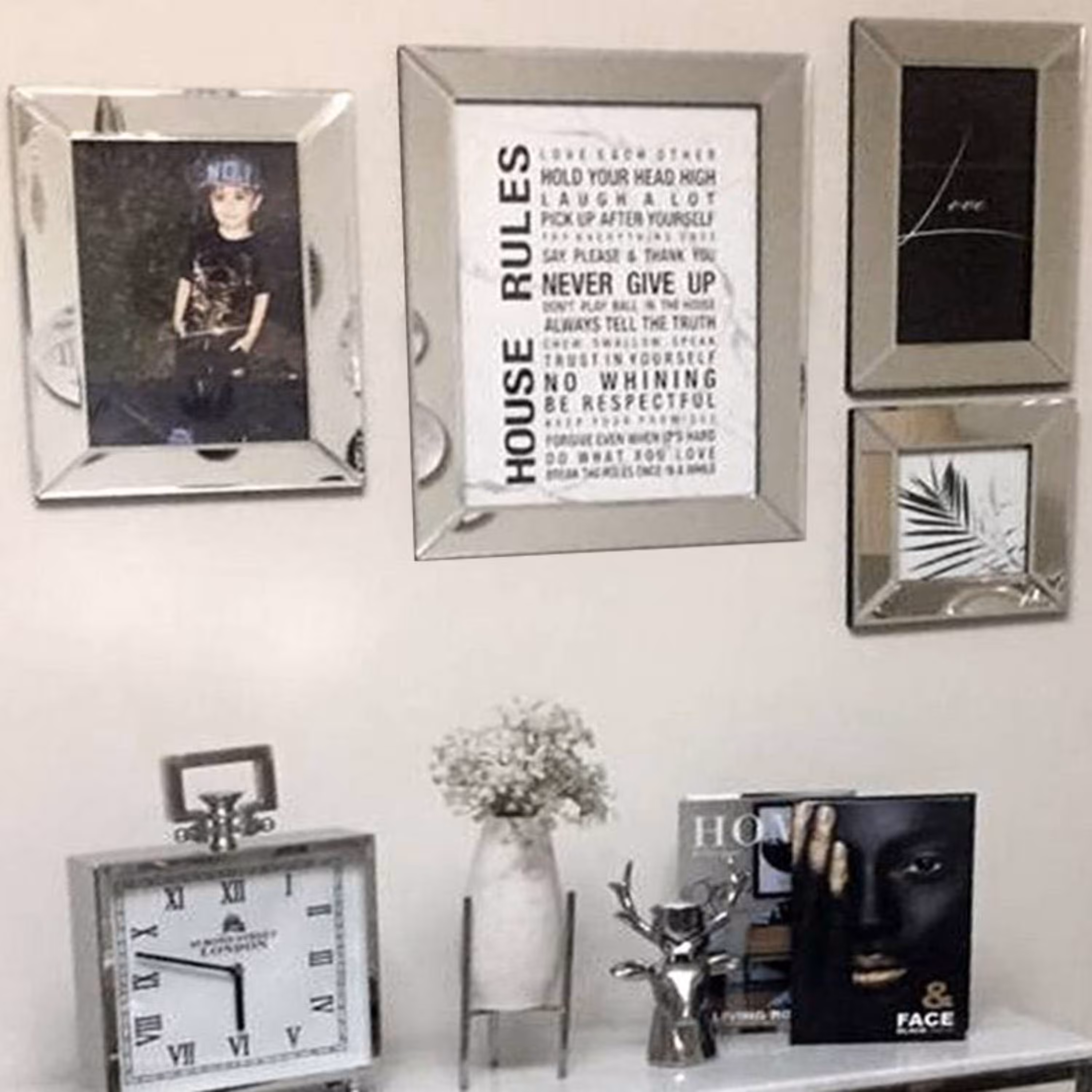 تابلو مدرن قاب آینه کد 5 گروه تولیدی بکلیت