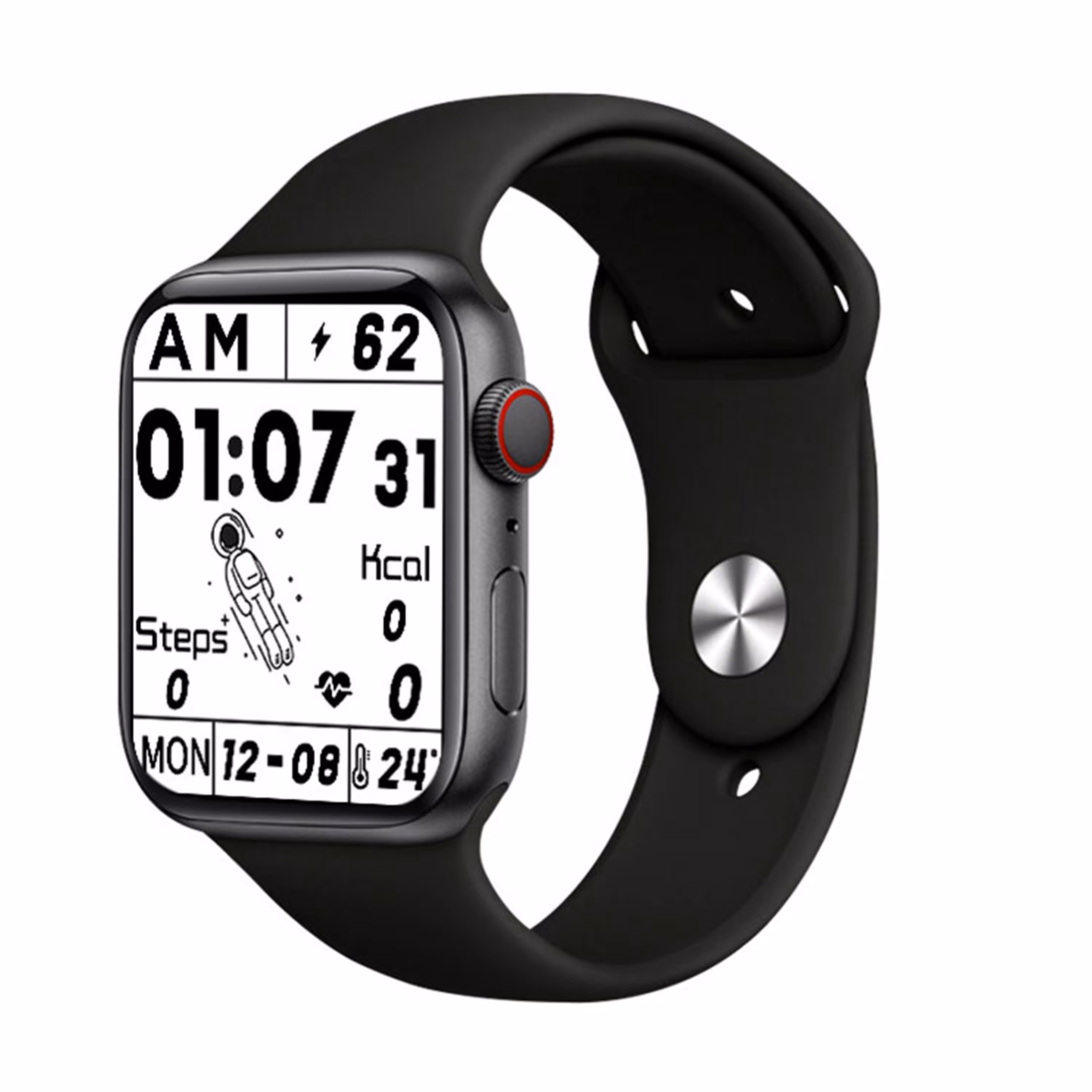 ساعت هوشمند طرح اپل واچ X7 PLUS (ورژن 2022) مشکی (سیمکارتخور نیست)