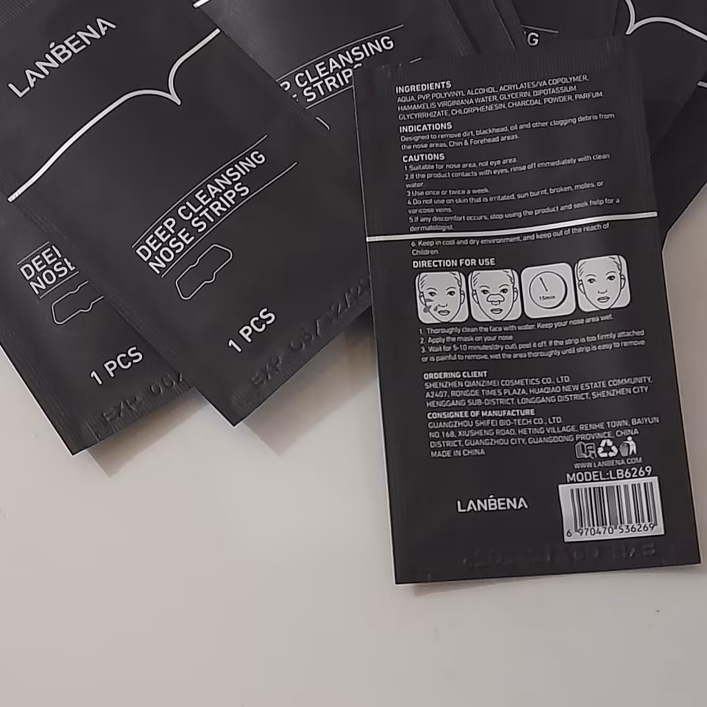 چسب بینی ورقه ای لانبلا