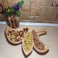 اردوخوری چوبی مدل برگ